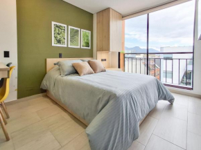 Modernos apartaestudios cerca a Iserra 100 Bogotá